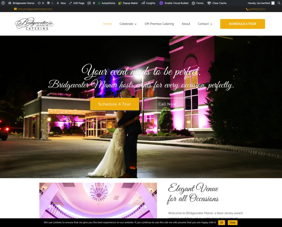 Bridgewater Manor Website