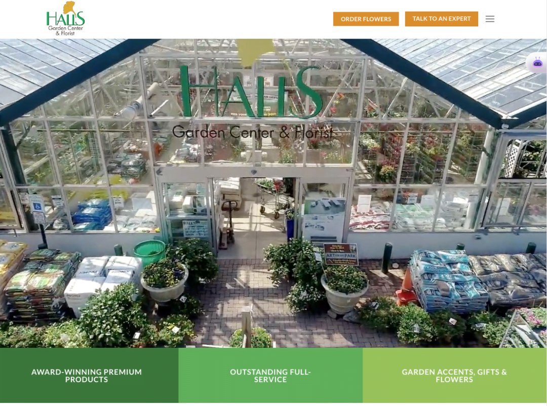 Hall’s Garden Center Clear Point Designs