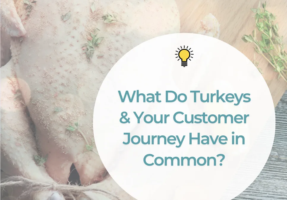 What Do Turkeys and Your Customer Journey Have in Common?